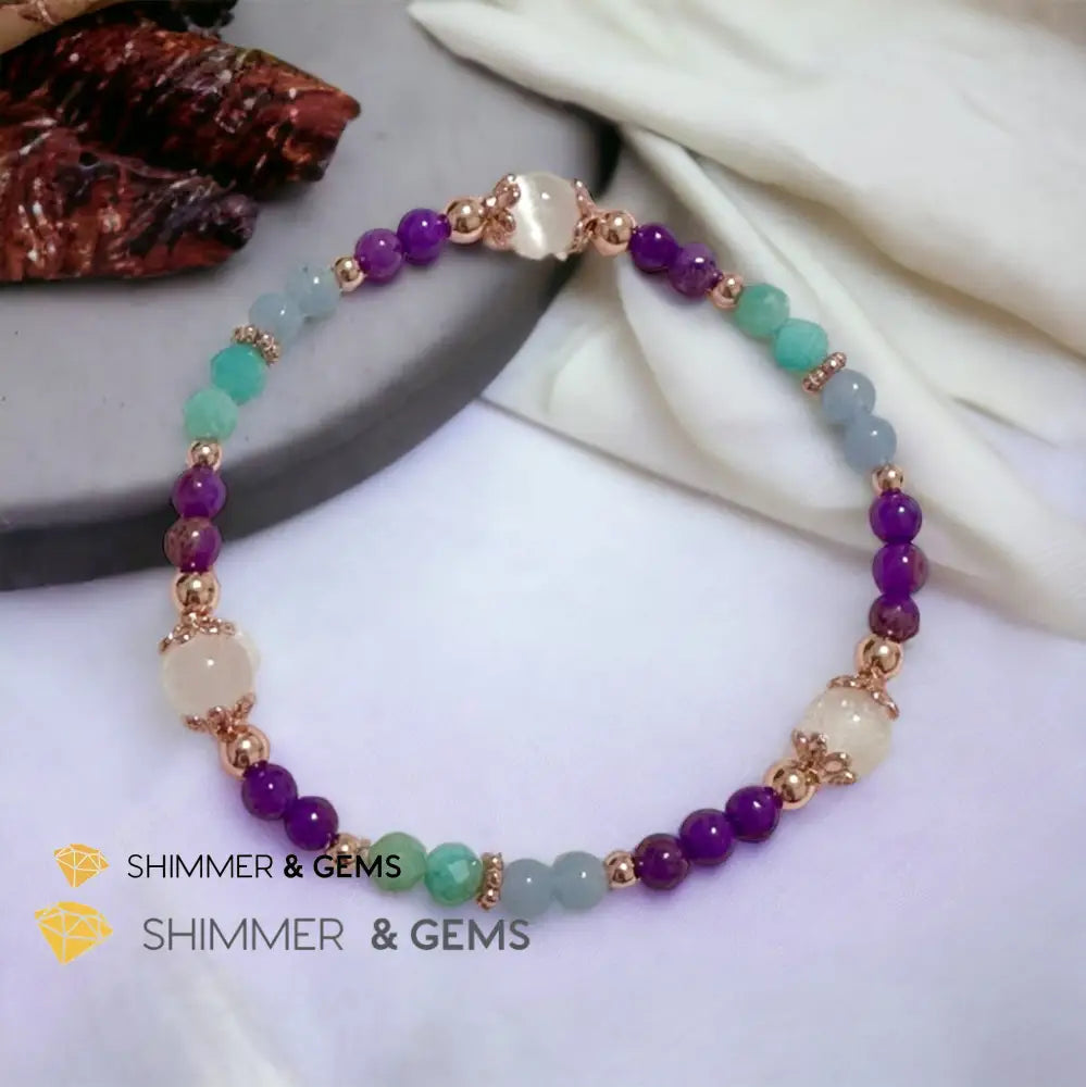 Period 9 Lucky Bracelet (4mm) by Audrey Bracelets