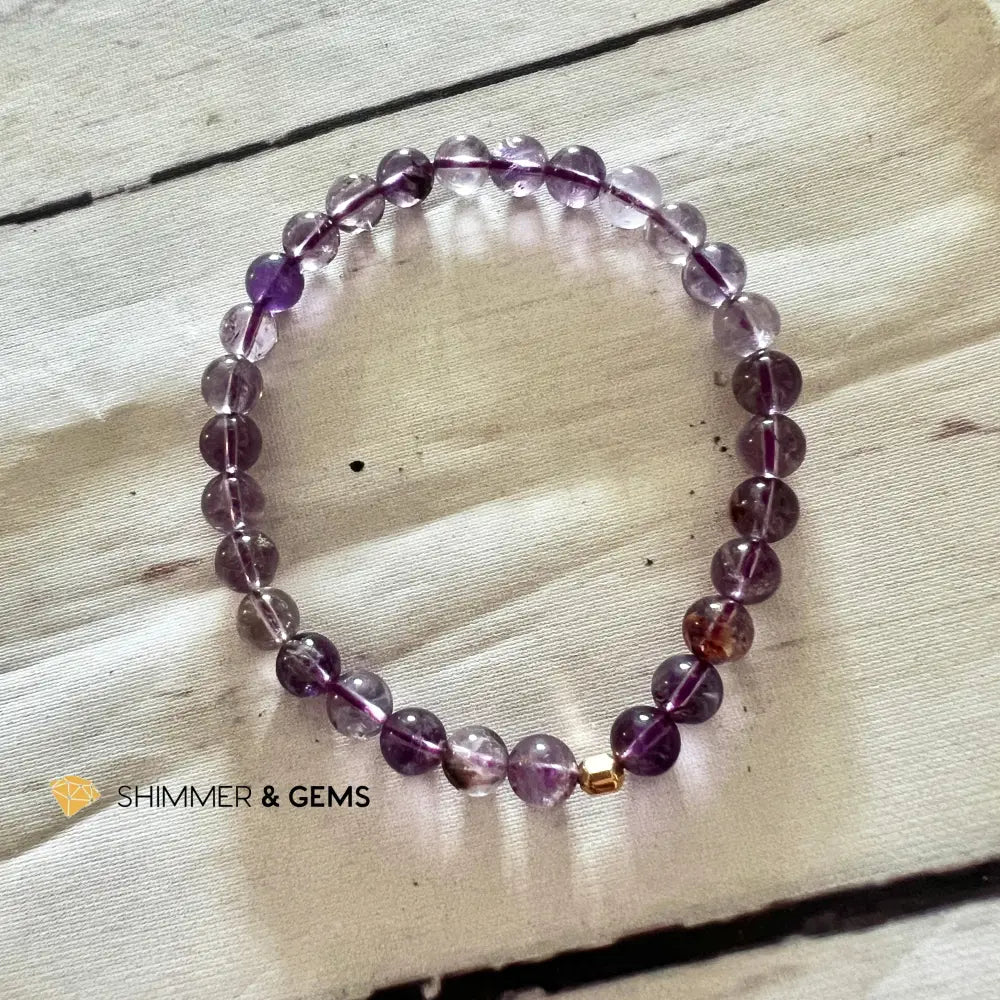 Phantom Amethyst 6mm Bracelet Bracelets