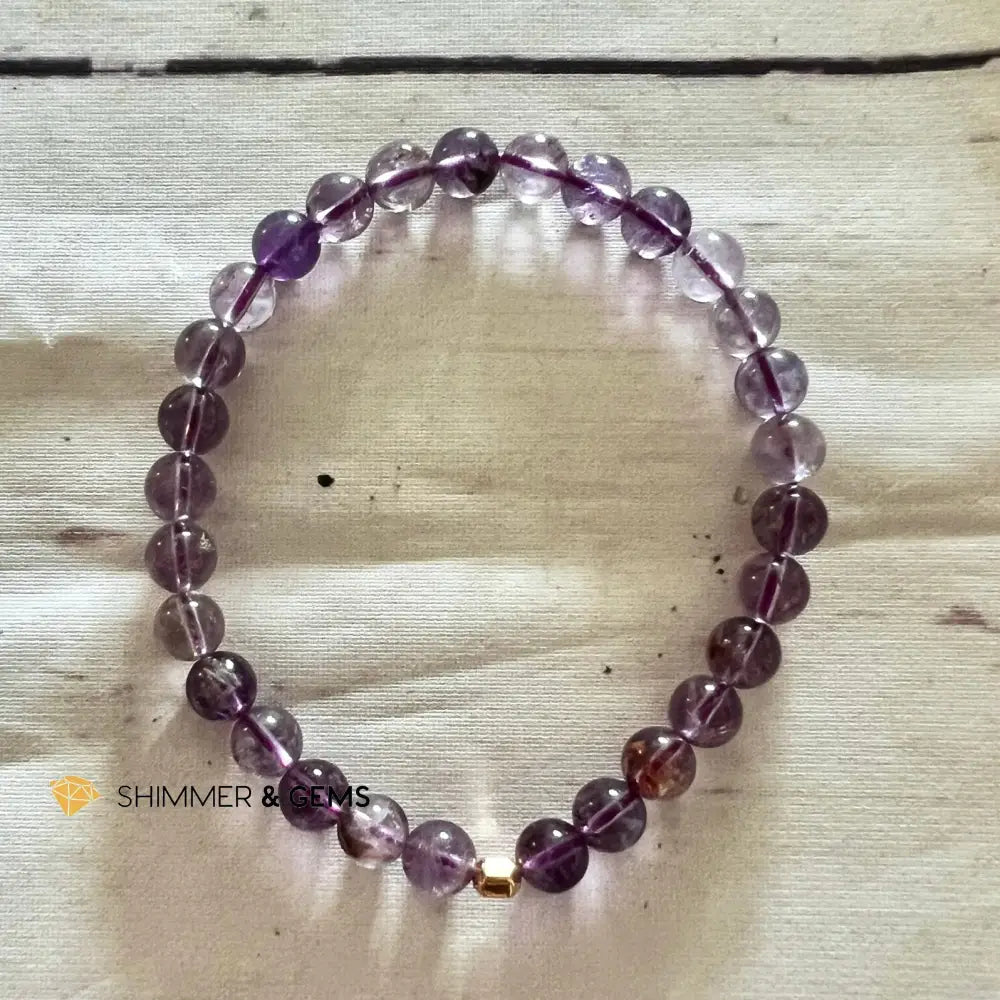 Phantom Amethyst 6mm Bracelet Bracelets