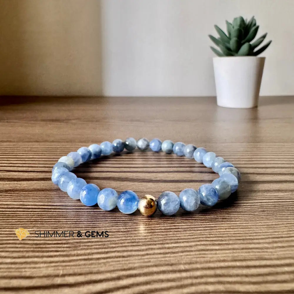 Premium Natural Blue Kyanite 6mm