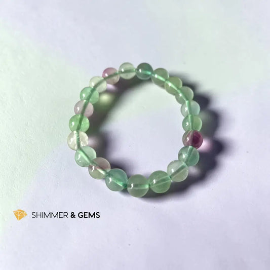 Rainbow Fluorite 8mm Bracelet