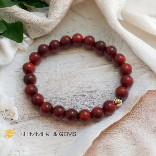 Raja Kayu (Dragon’s Blood) 8mm Bracelet (Malaysia)