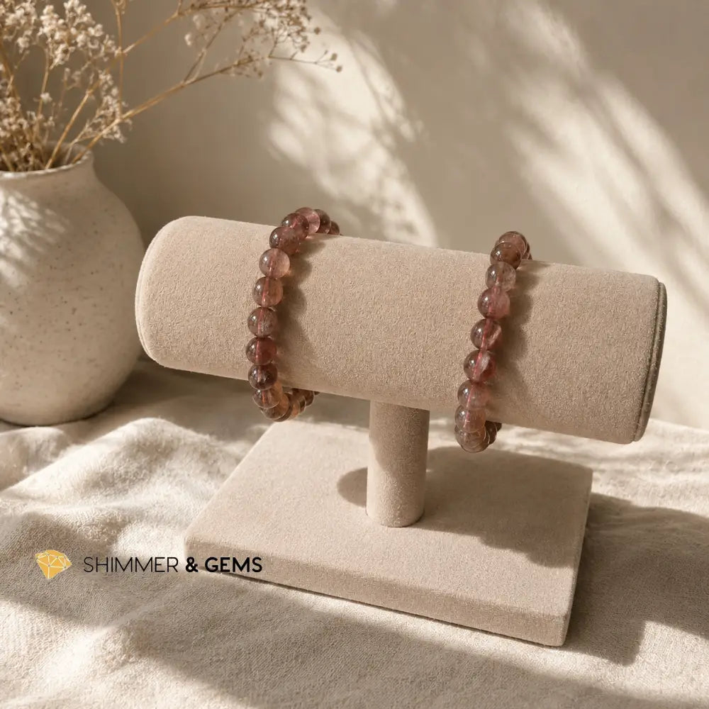 Red Auralite 23 6mm Bracelet
