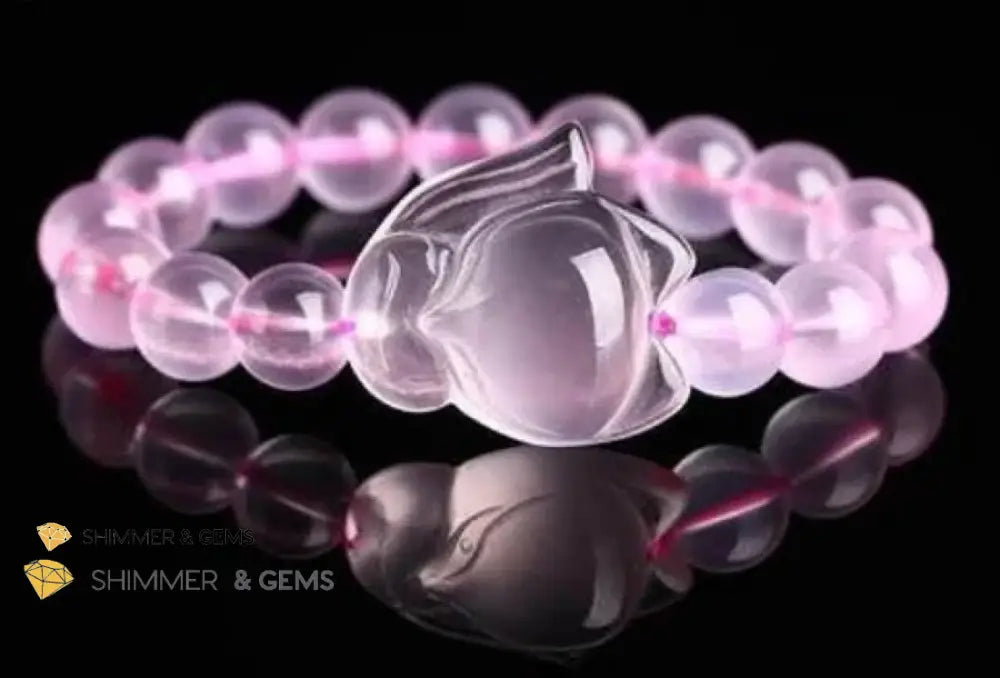 Rose Quartz Fox Bracelet