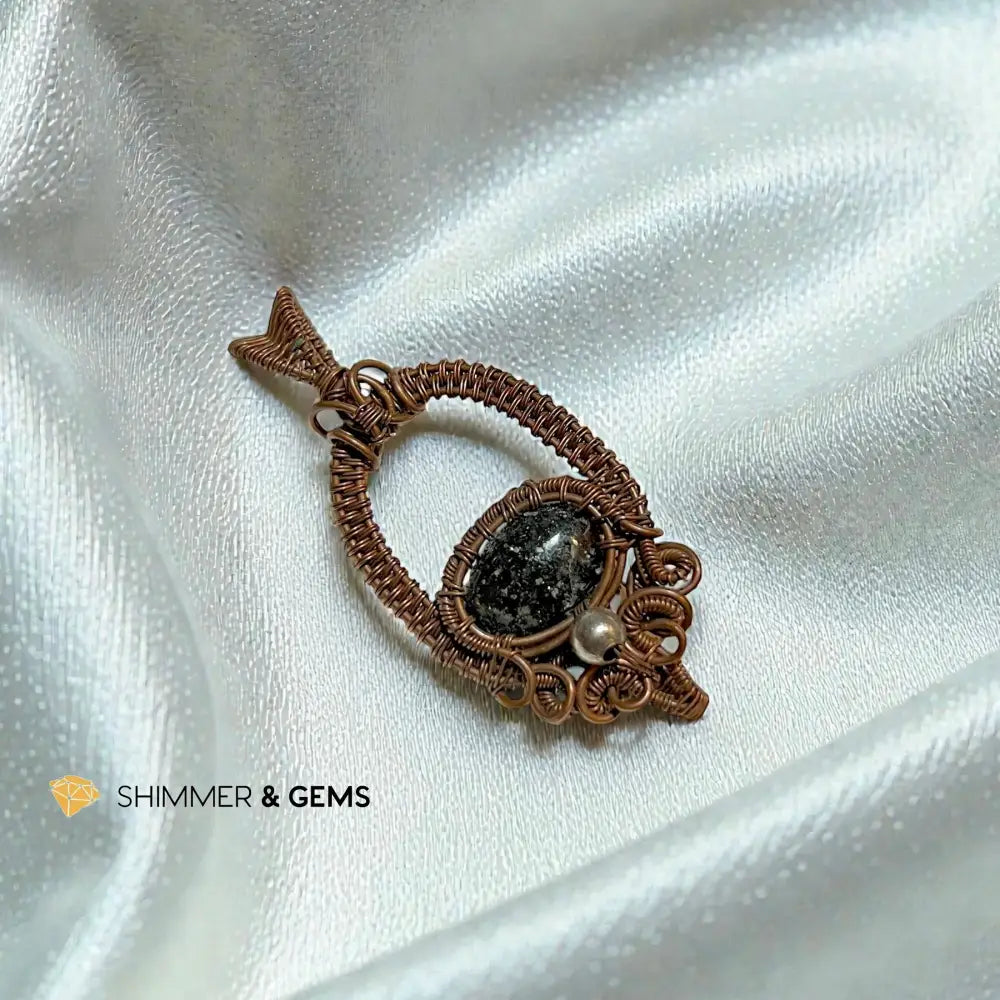 Silver Pyrite Pendant P2 Charms & Pendants