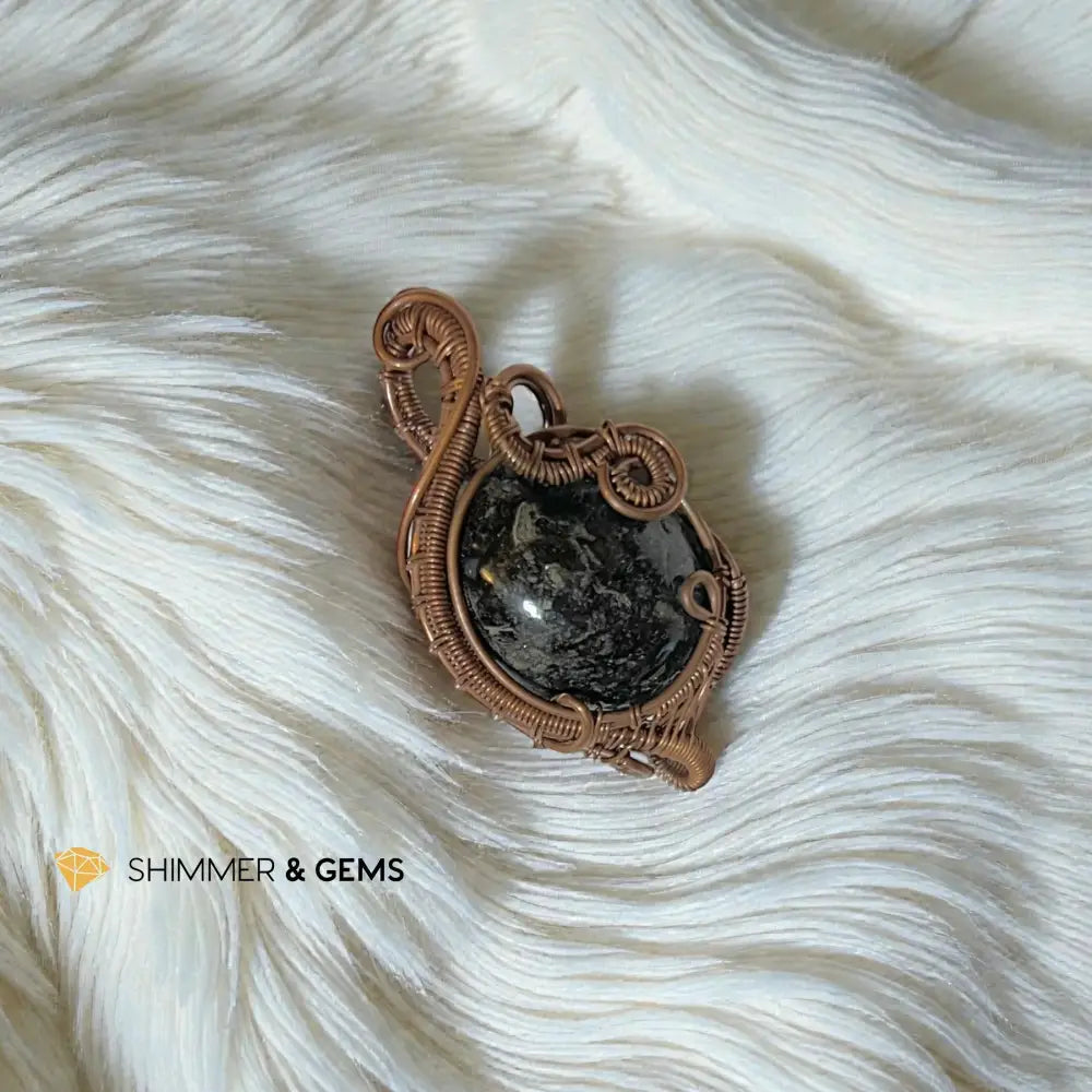 Silver Pyrite Pendant P4 Charms & Pendants