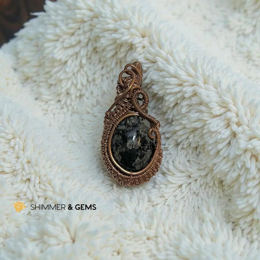 Silver Pyrite Pendant P6 Charms & Pendants