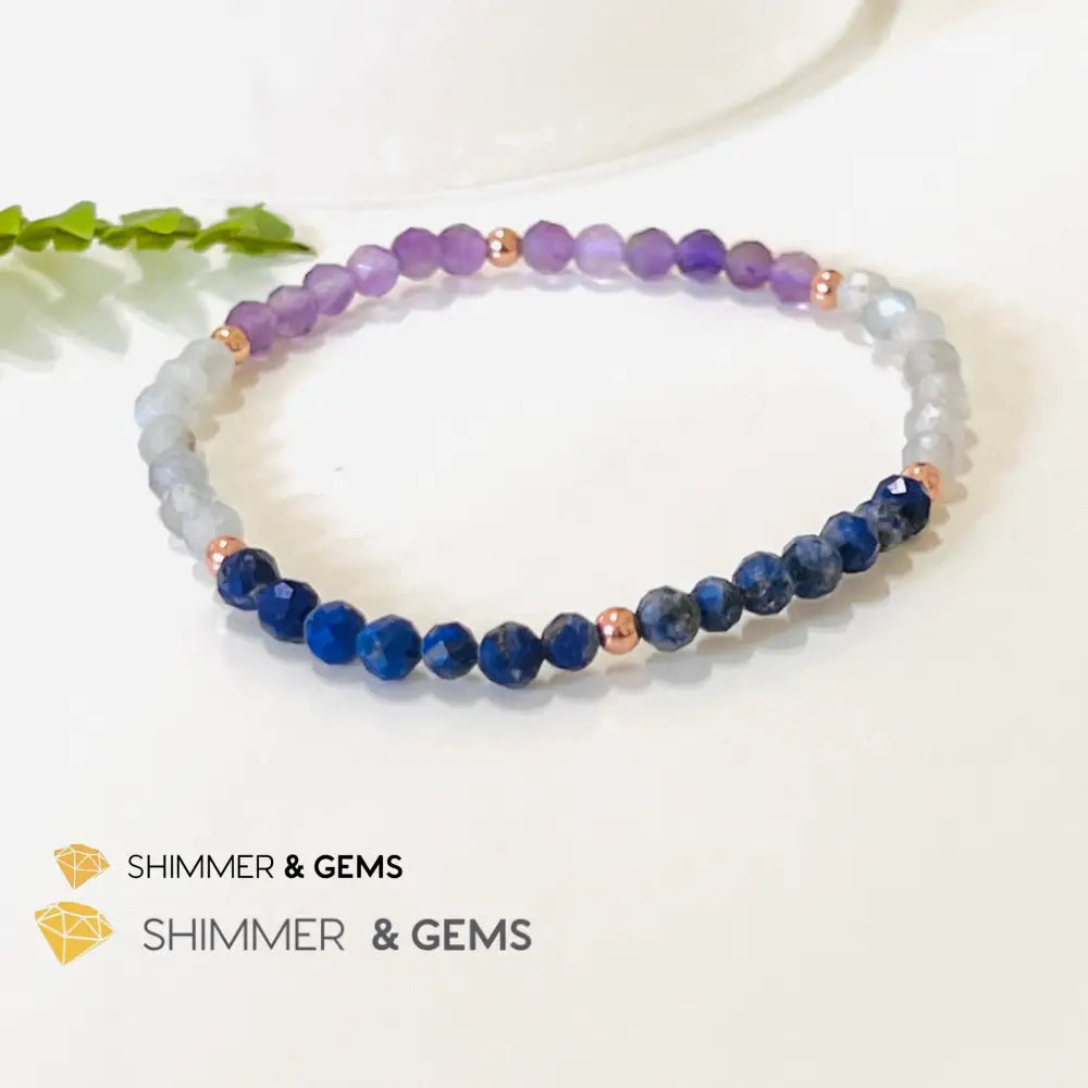 Stress Release Healing 4Mm Bracelet