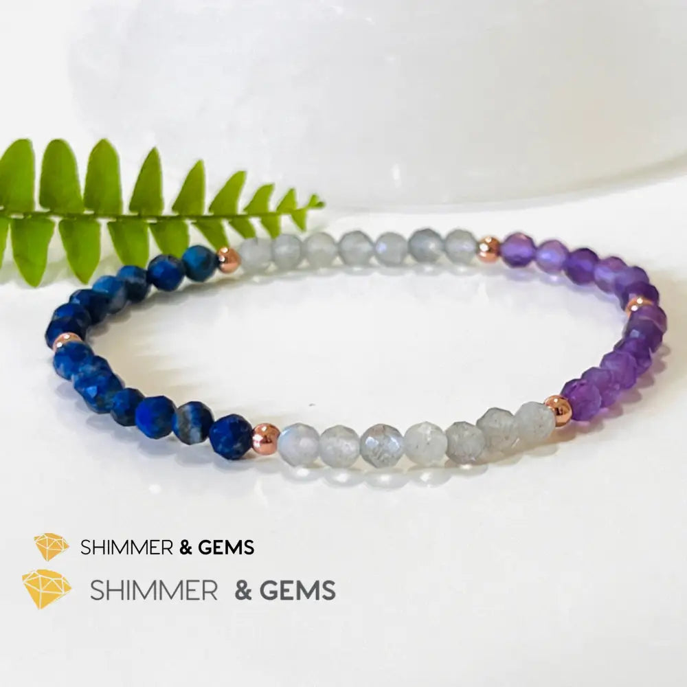 Stress Release Healing 4Mm Bracelet 5.5