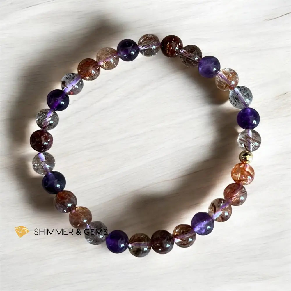 Super Seven 6mm Bracelet (Premium AAAAA) 5.5” Bracelets