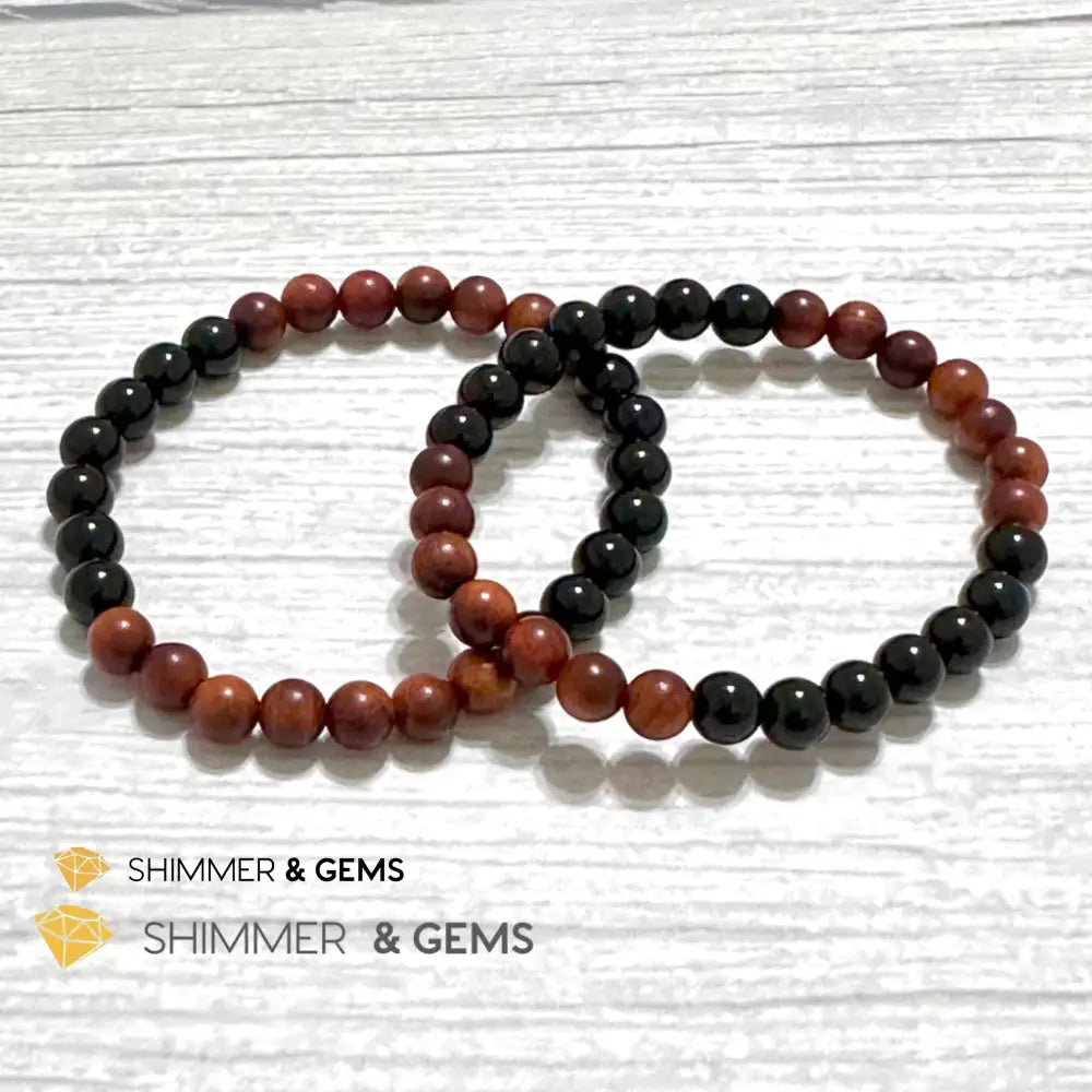 Ultimate Protection Bracelet (Raja Kayu & Black Tourmaline)6mm