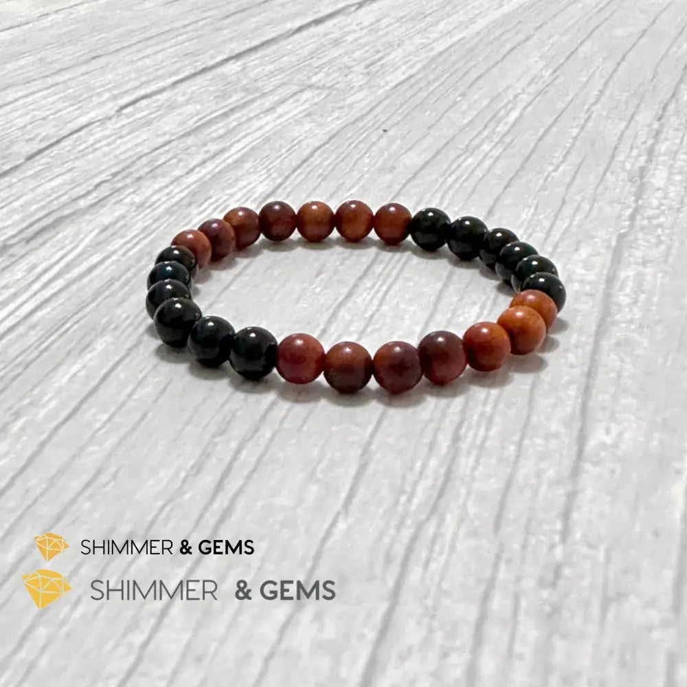 Ultimate Protection Bracelet (Raja Kayu & Black Tourmaline)6mm