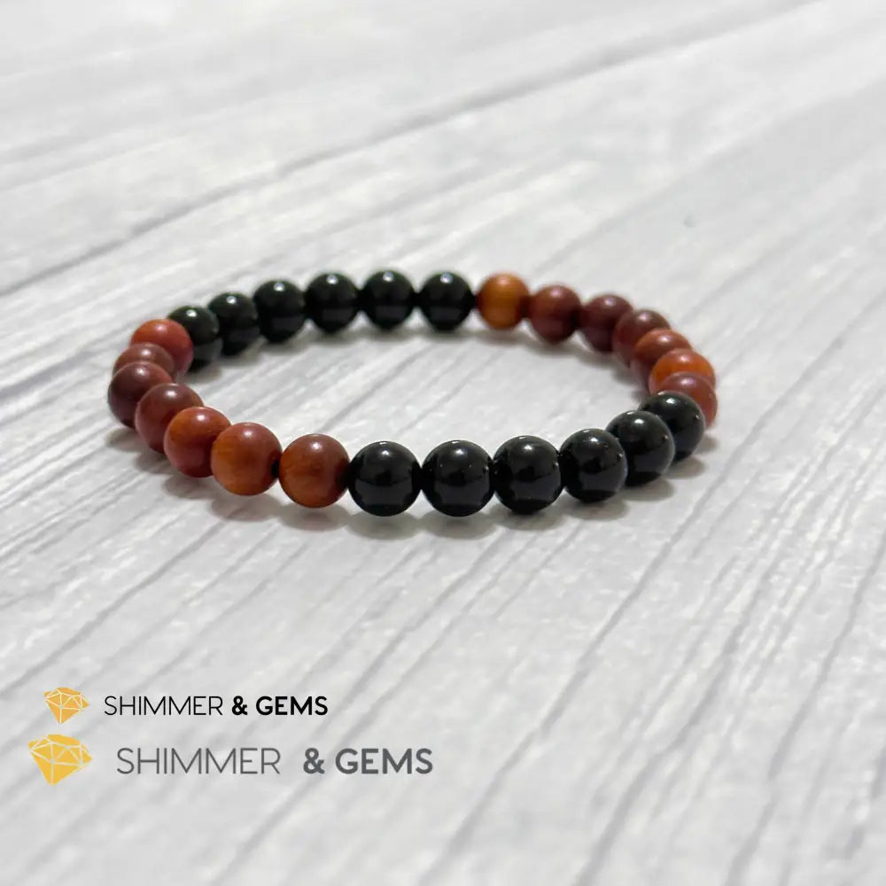 Ultimate Protection Bracelet (Raja Kayu & Black Tourmaline)6mm