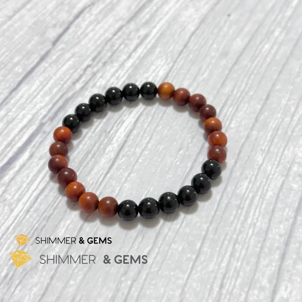 Ultimate Protection Bracelet (Raja Kayu & Black Tourmaline)6mm
