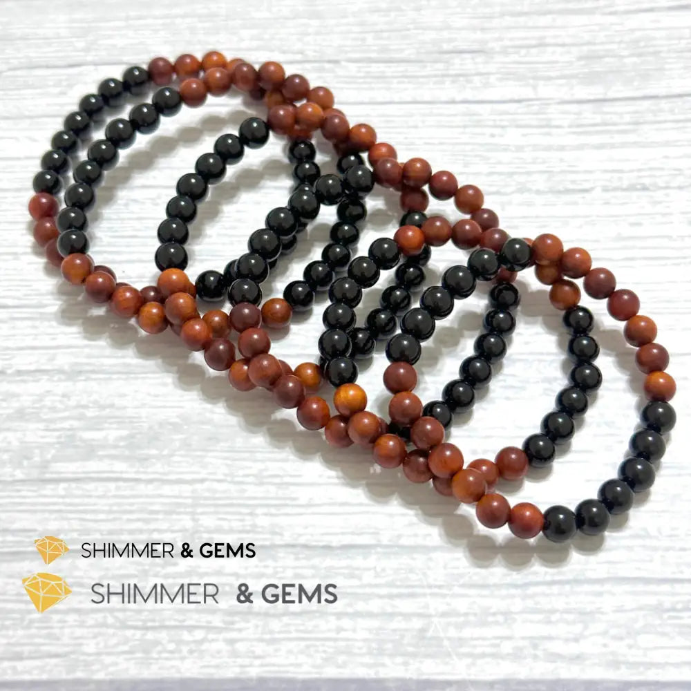 Ultimate Protection Bracelet (Raja Kayu & Black Tourmaline)6mm