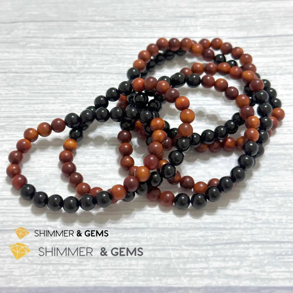 Ultimate Protection Bracelet (Raja Kayu & Black Tourmaline)6mm