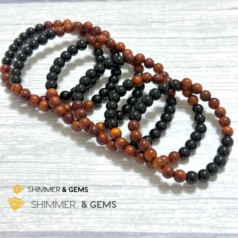 Ultimate Protection Bracelet (Raja Kayu & Black Tourmaline)6mm