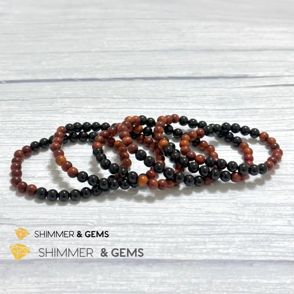 Ultimate Protection Bracelet (Raja Kayu & Black Tourmaline)6mm